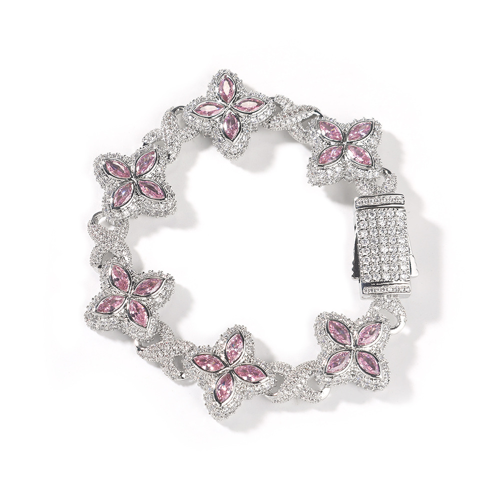 2:Silver pink zirconium