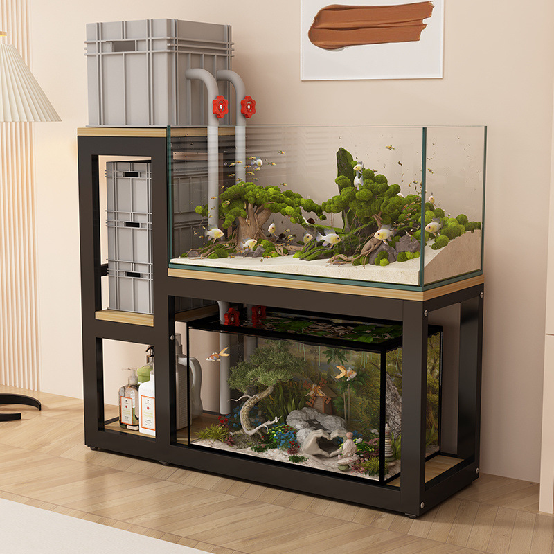 Black frame   light walnut