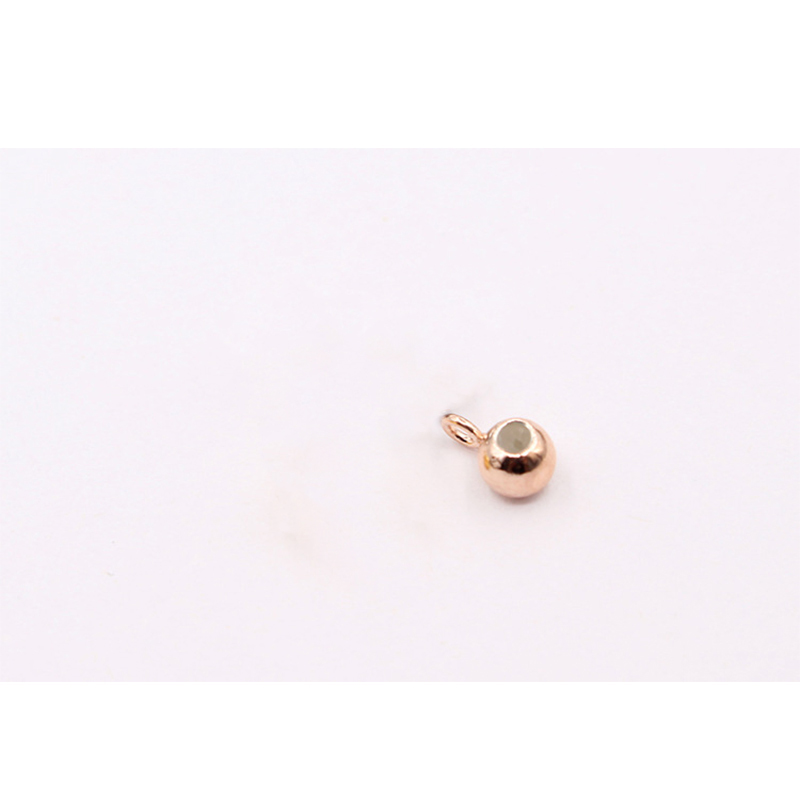 rose gold color plated 3MM