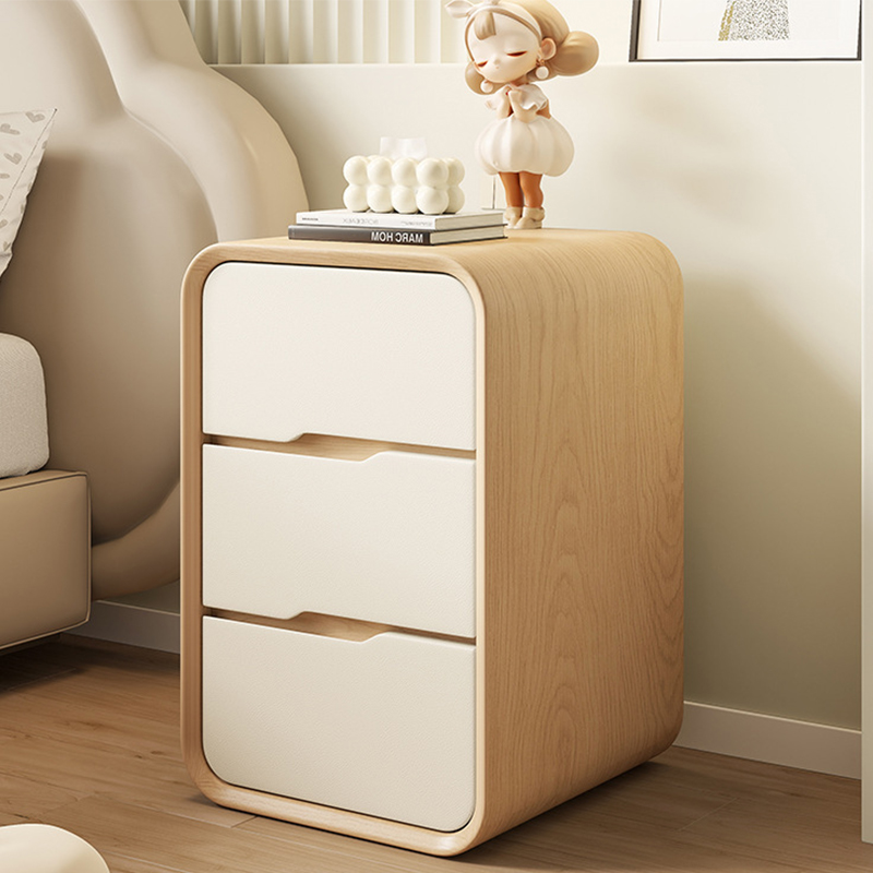 Original wood grain color plus white