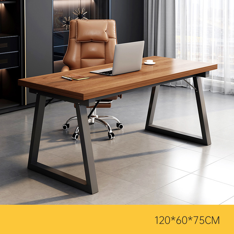 120cm long Cedar walnut color   Black rack