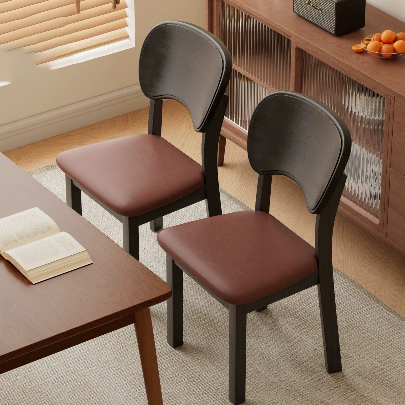 Black-brown soft packaging