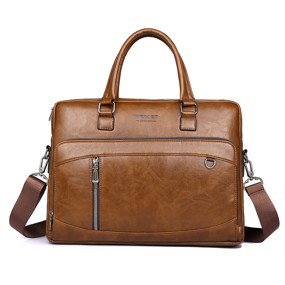 Light brown detachable shoulder strap