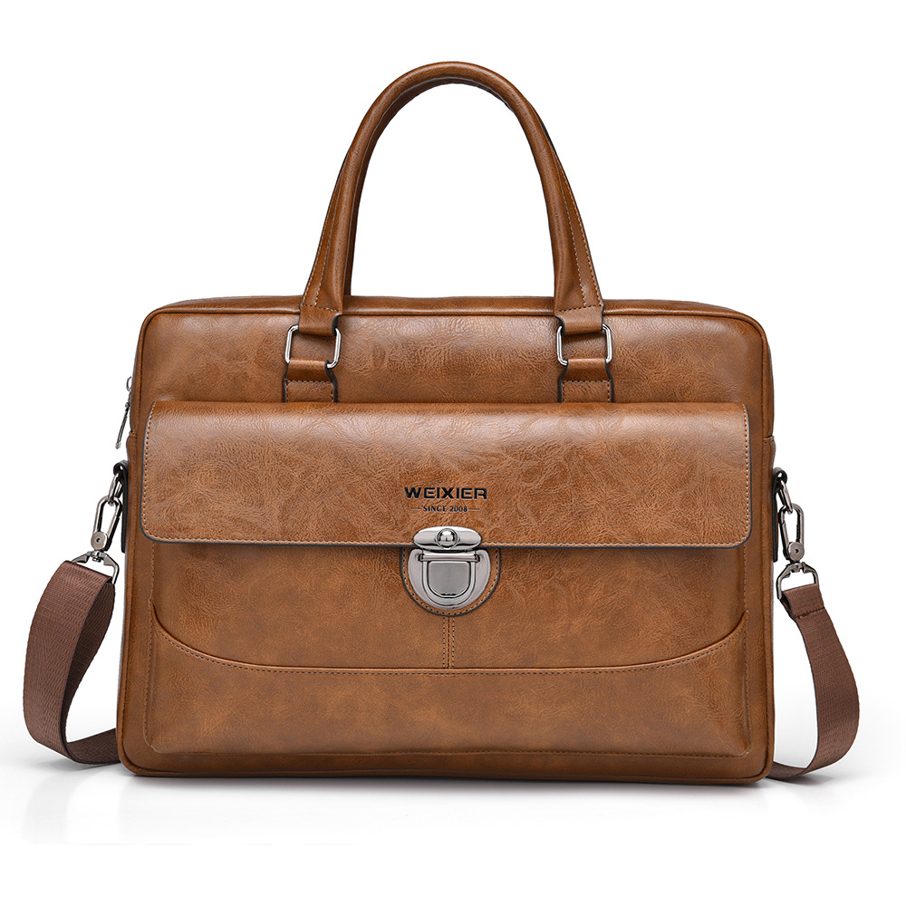 Light brown detachable shoulder strap