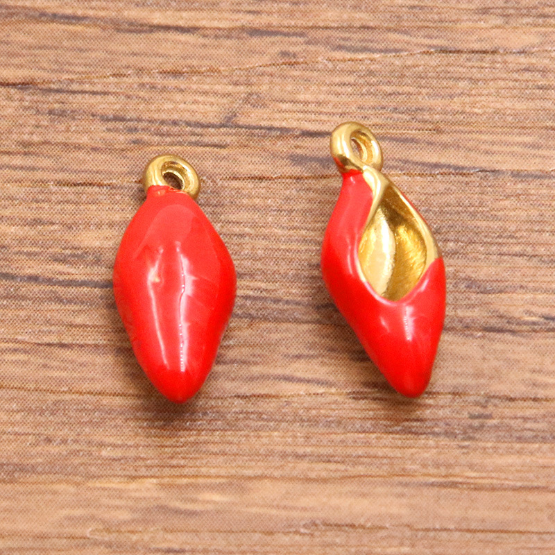 6:Red conch 6X15mm