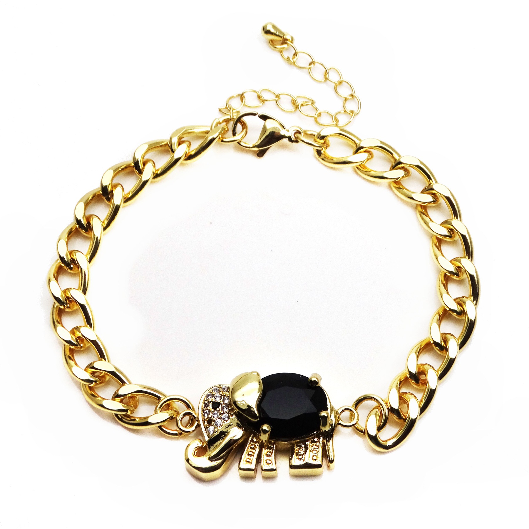 16:21cm black bracelet