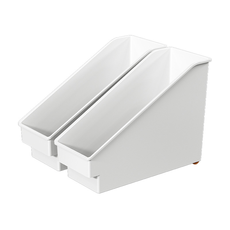 Slanted mouth style white 2 pack