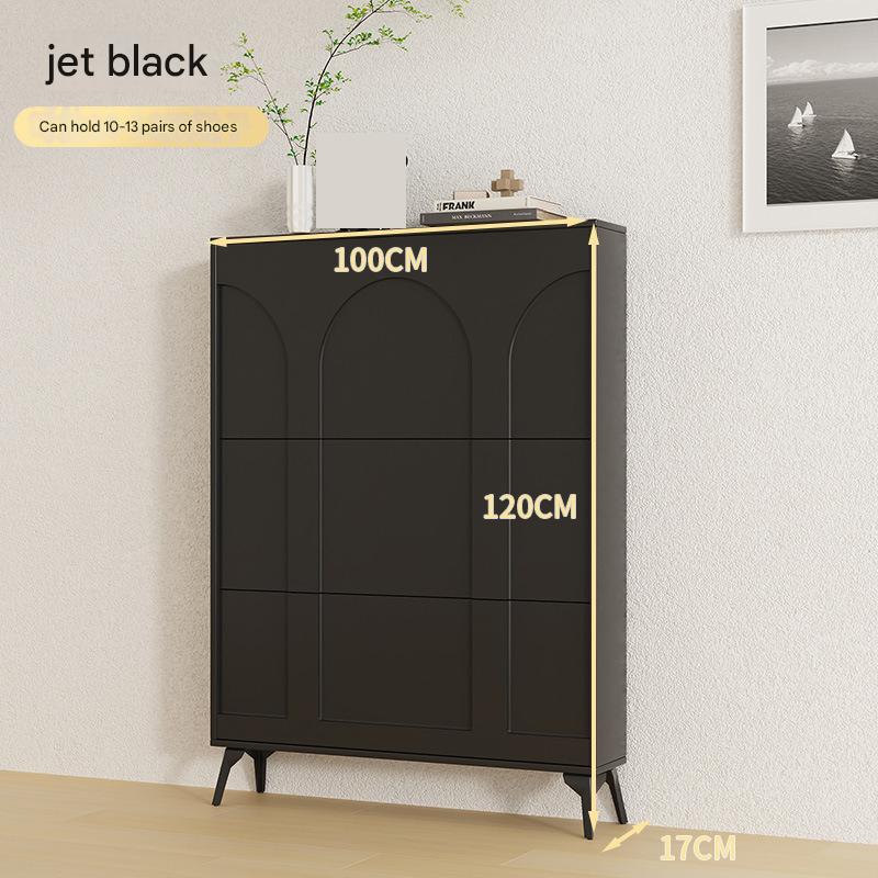 Black three-flip door 100 long 17 thick 120 high