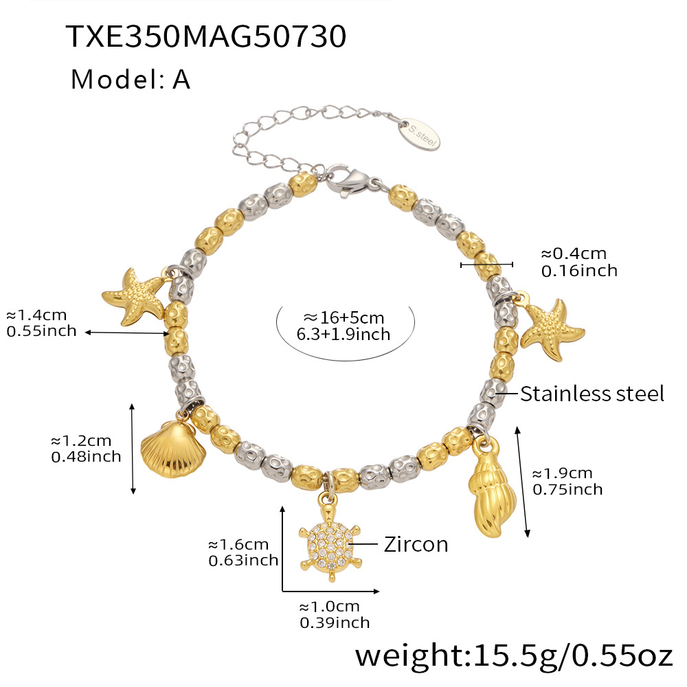 Interlaced gold bracelet