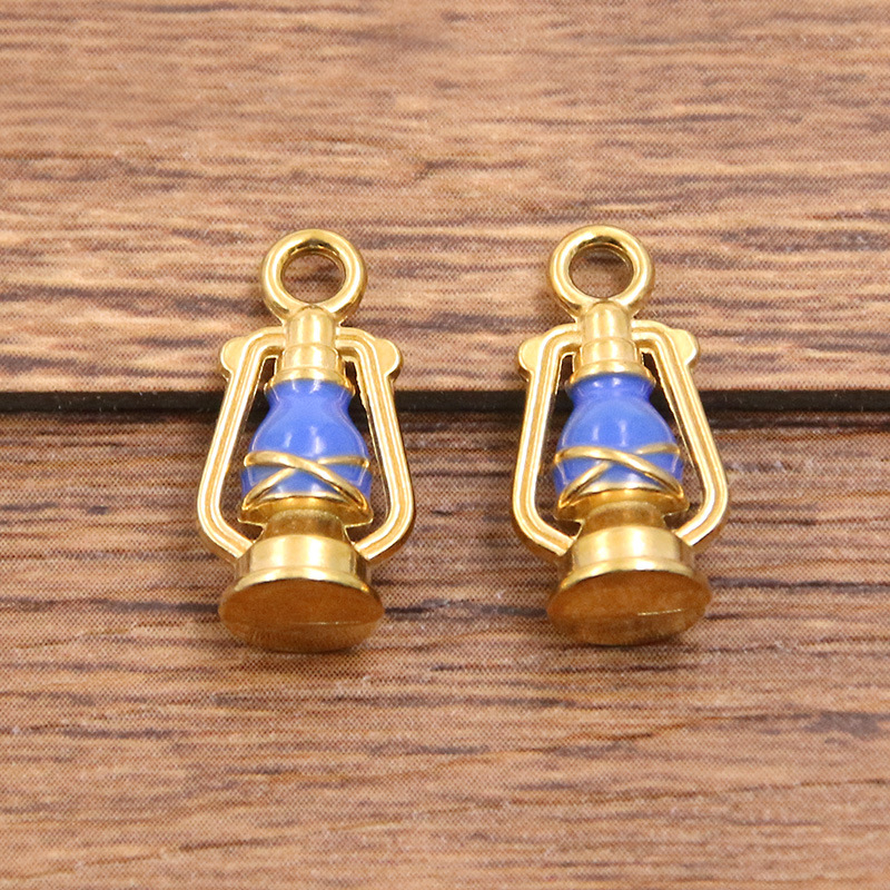 7:Blue oil lamp, 8X16mm