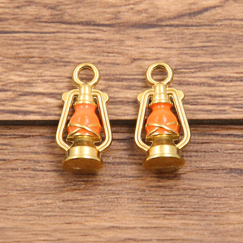 8:Orange oil lamp, 8X16mm