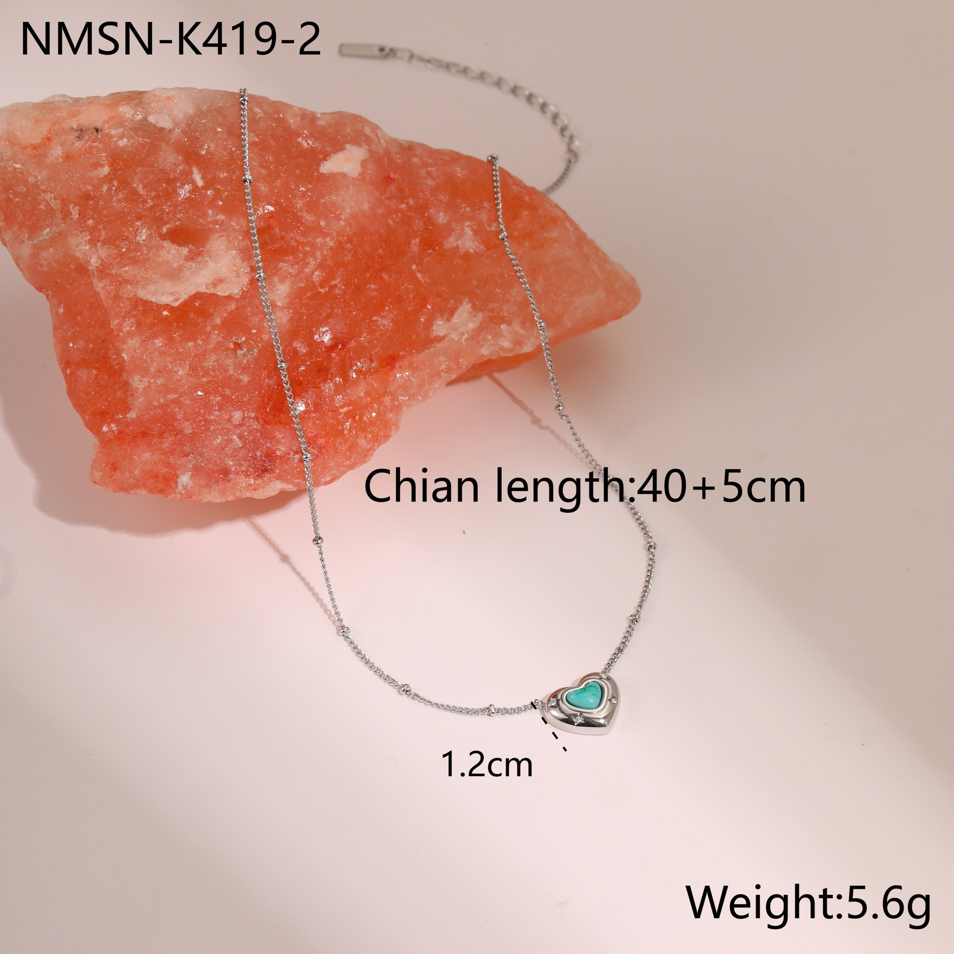 2:Steel color - turquoise