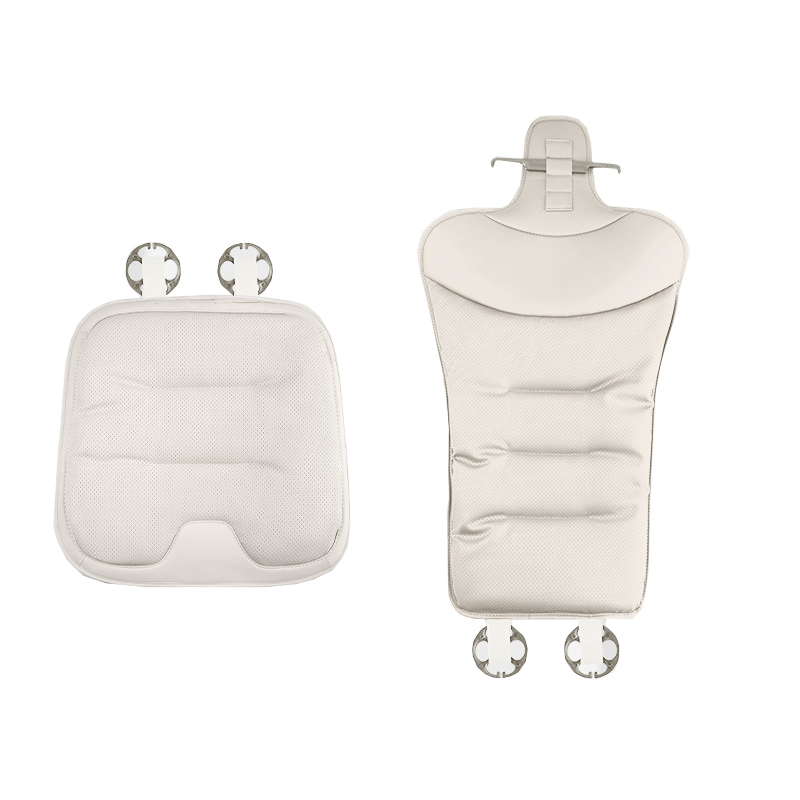 beige Front seat cushion and backrest