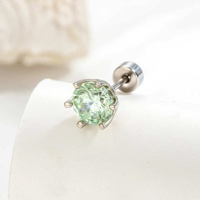 5:A95-4 # Mint green single (round cake style)