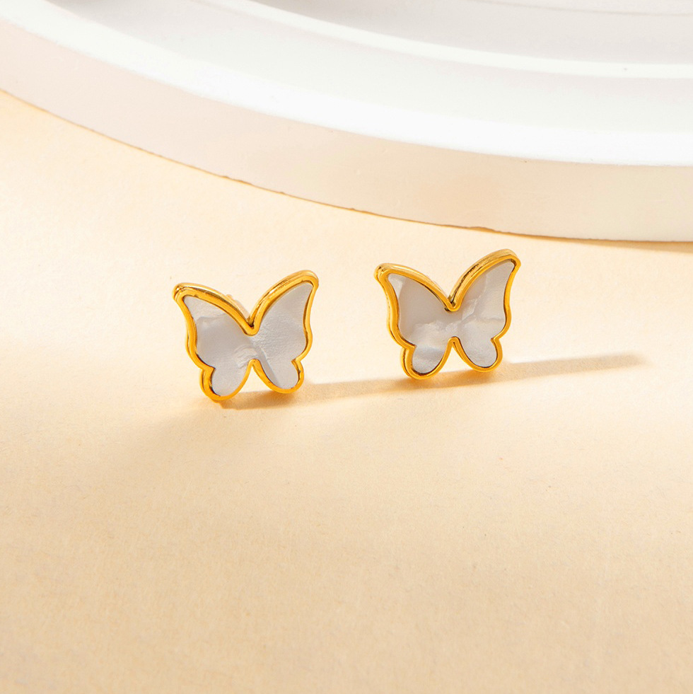 5:Butterfly earrings