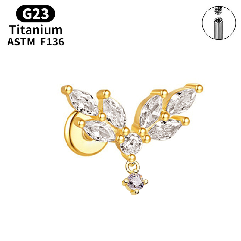 Branch pendant 1.0*6mm