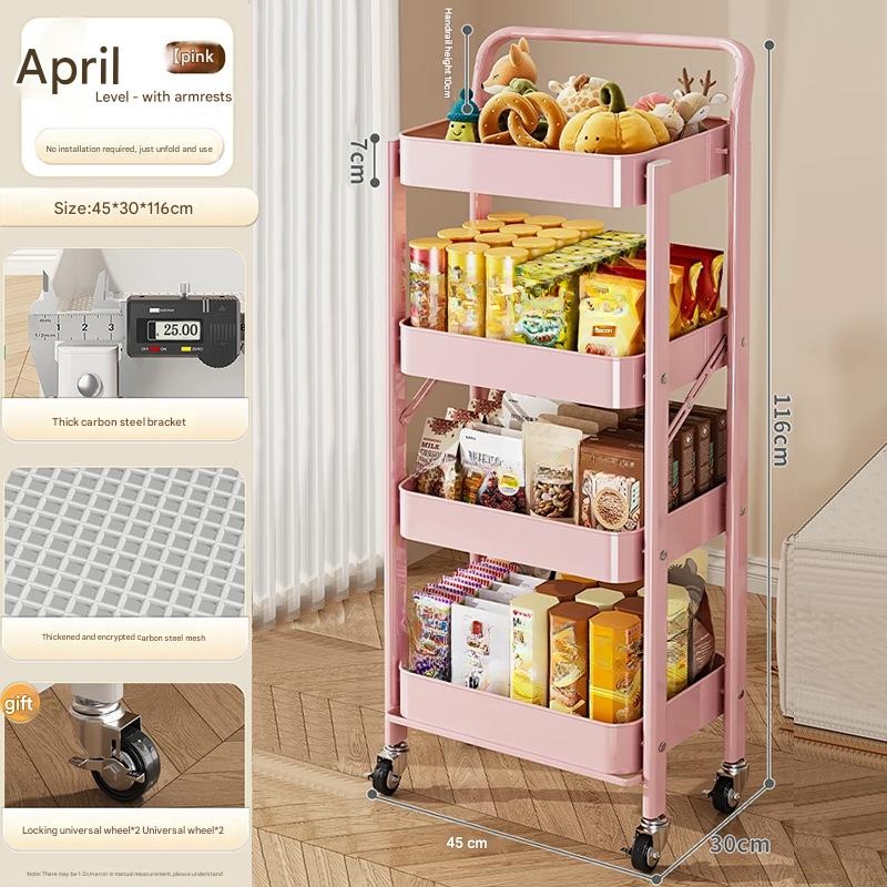 pink 4-layer with handle