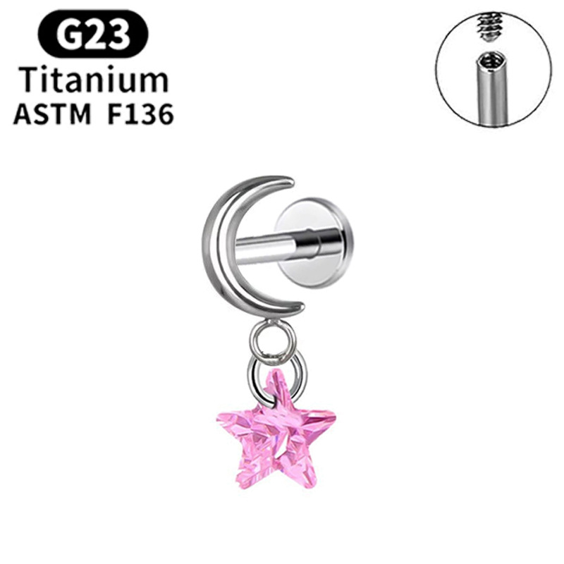 Pentagram 6*6mm 1.0*6mm