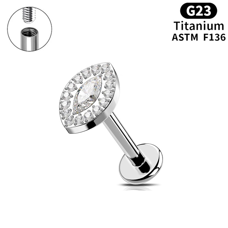 White zirconium 1.0*8mm