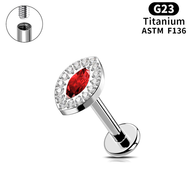 Red zirconium 1.0*6mm