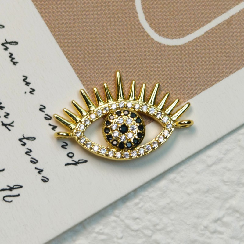 1:Golden black zirconium-22mmx15mm