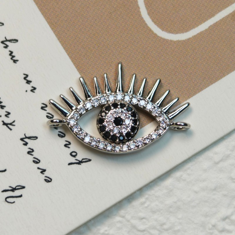 3:Silver black zirconium-22mmx15mm