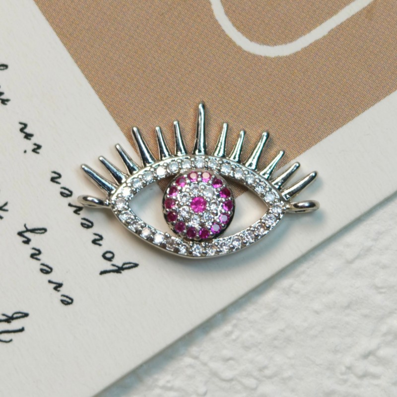 4:Silver powder zirconium-22mmx15mm