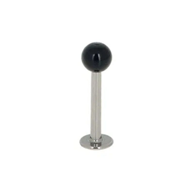 12:Black lip nail ball (1.2*8*3mm)