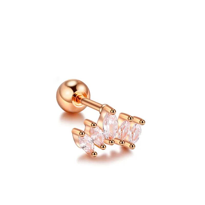 Rose gold 0.8*6mm