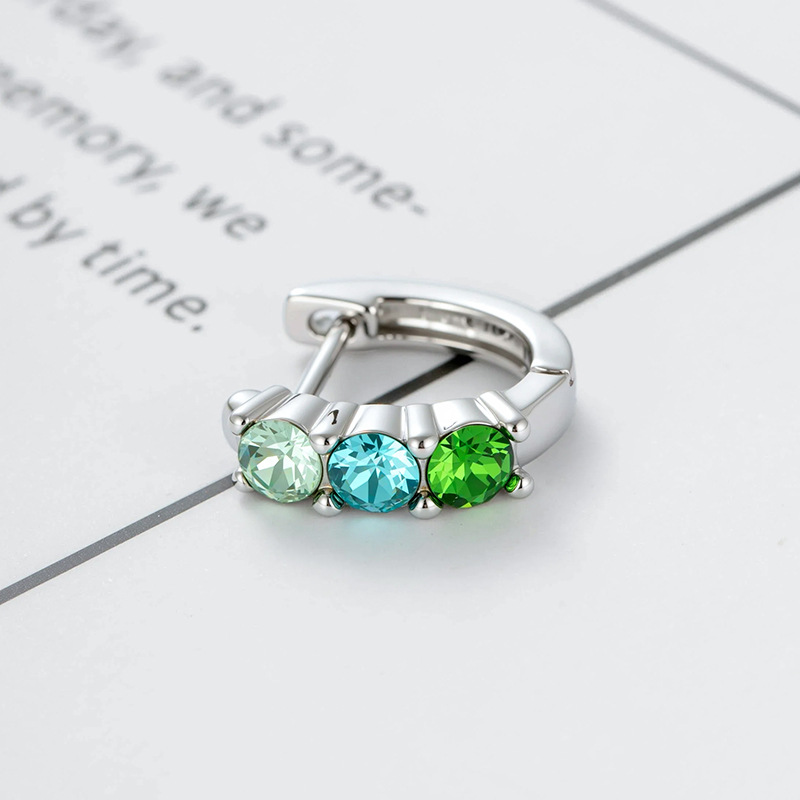 7:A528-7#Blue and green mixed color (single)