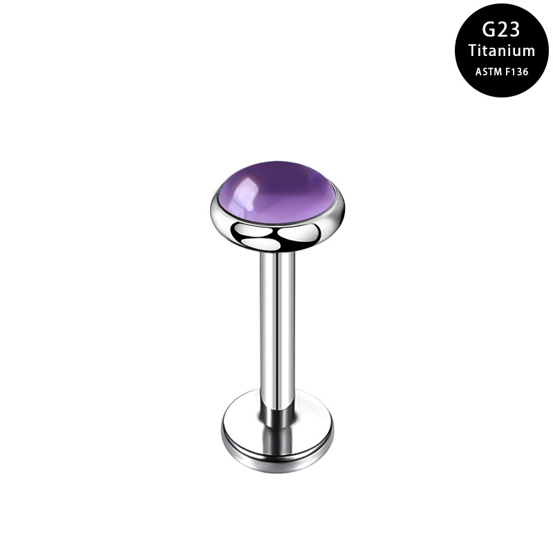 Purple 1.2*8*5mm