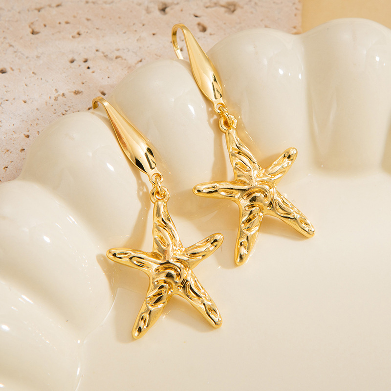 4:Starfish earrings