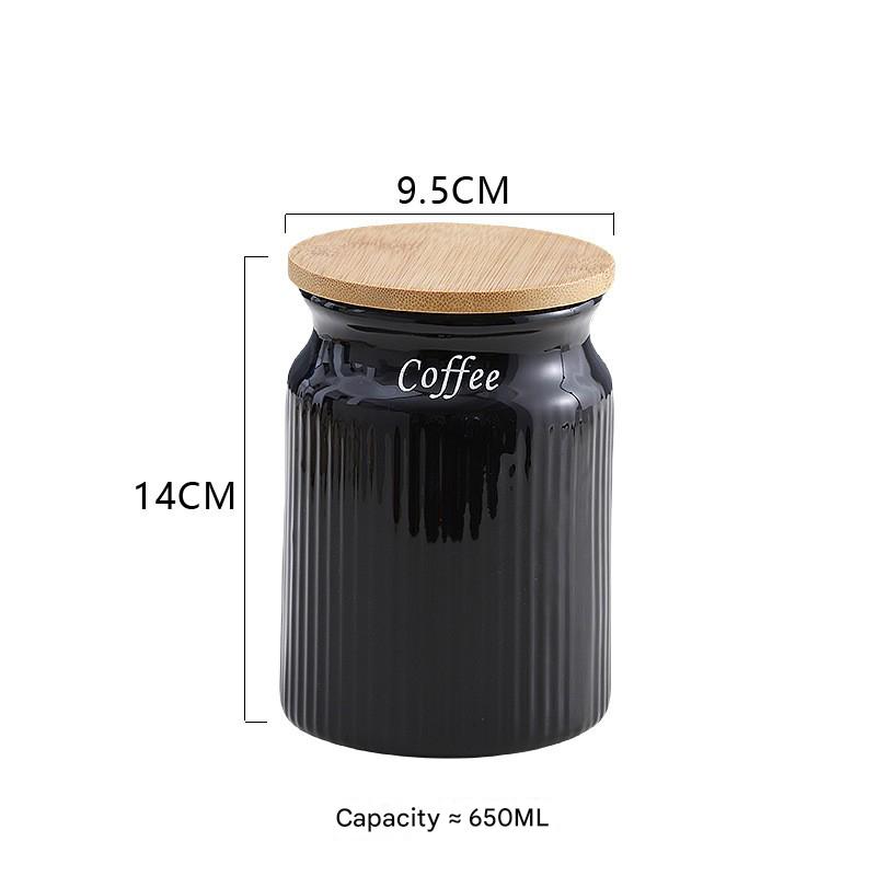 Black Coffee Sealed jar