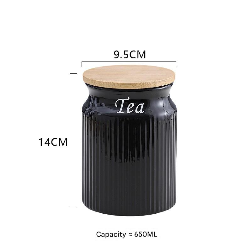 Black Tea Sealed jar