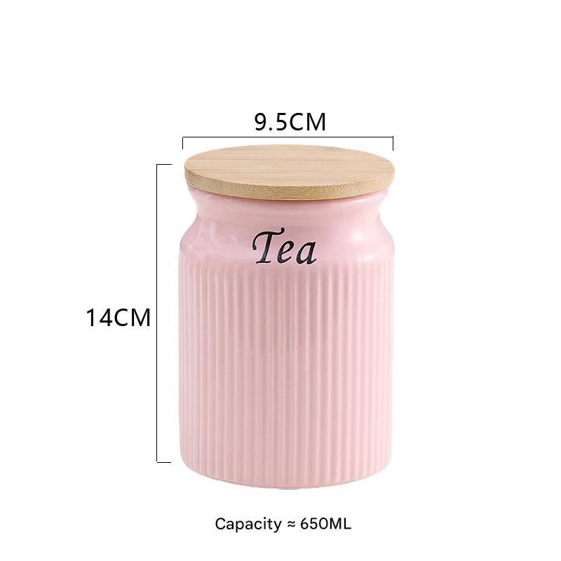 Pink Tea Sealed jar