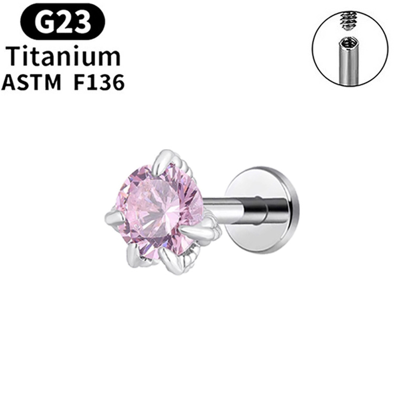 3:Pink (5mm zircon)