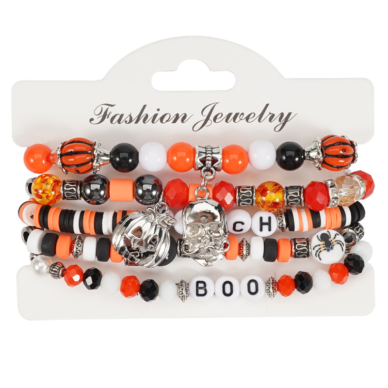 5:南瓜骷髅4件套