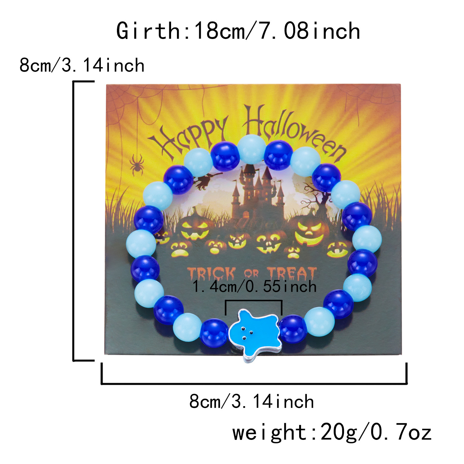 3:蓝色幽灵手串