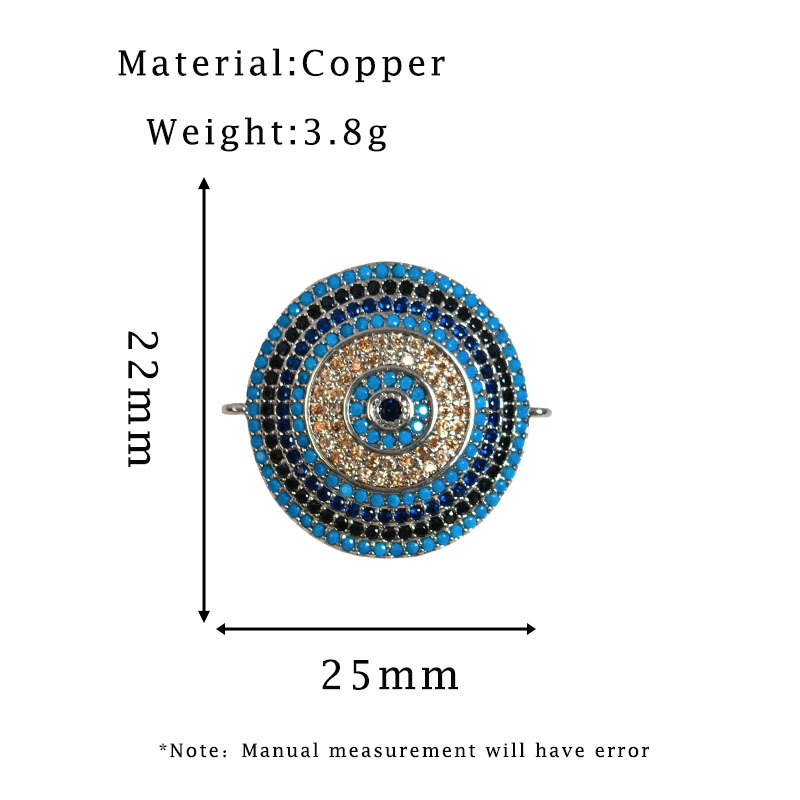 2:Silver round pendant