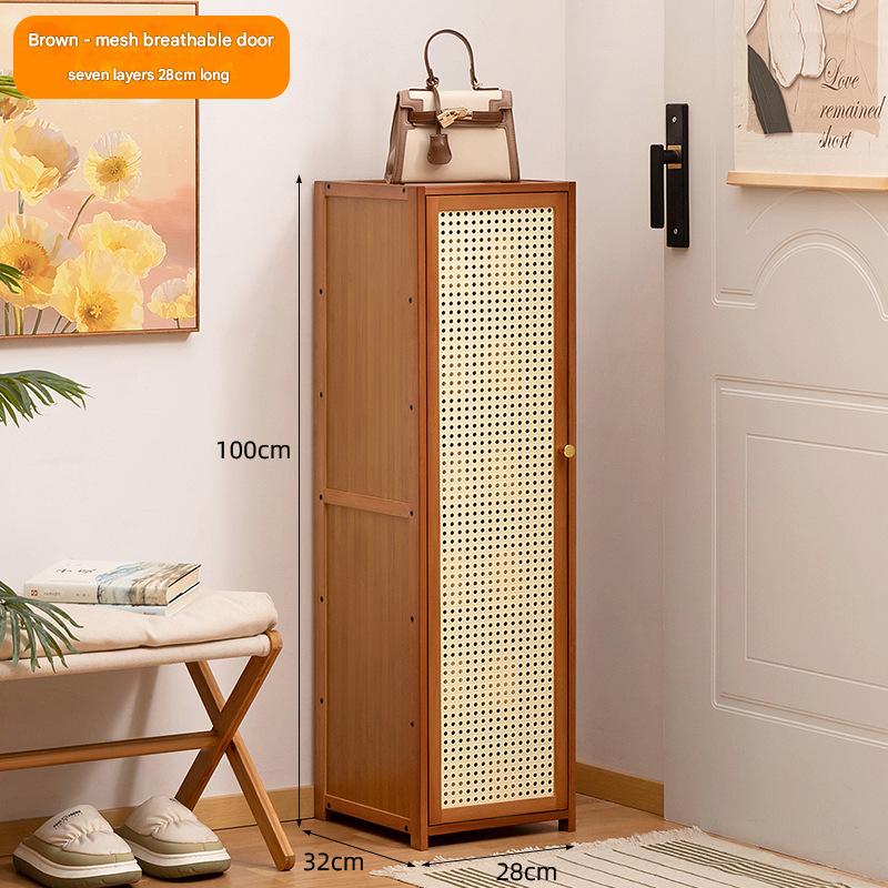 [mesh breathable door] brown - seven layers 28 long