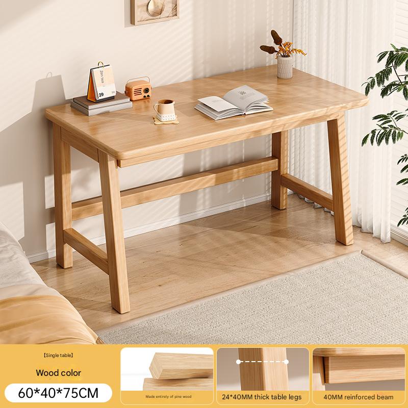 Main picture thickened 15mm panel [made entirely of solid wood] solid wood color 60*40*75cm