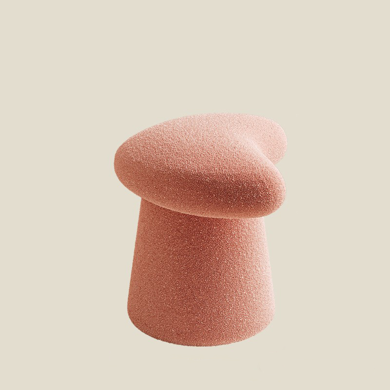 [Cashmere Whale Tail Stool] Pink