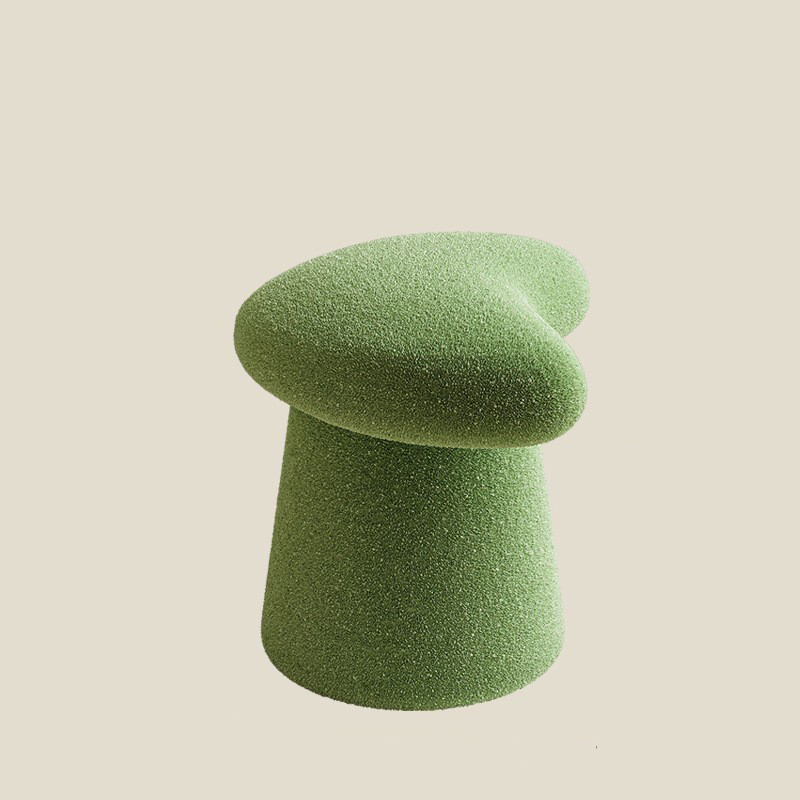 [Cashmere Whale Tail Stool] Green
