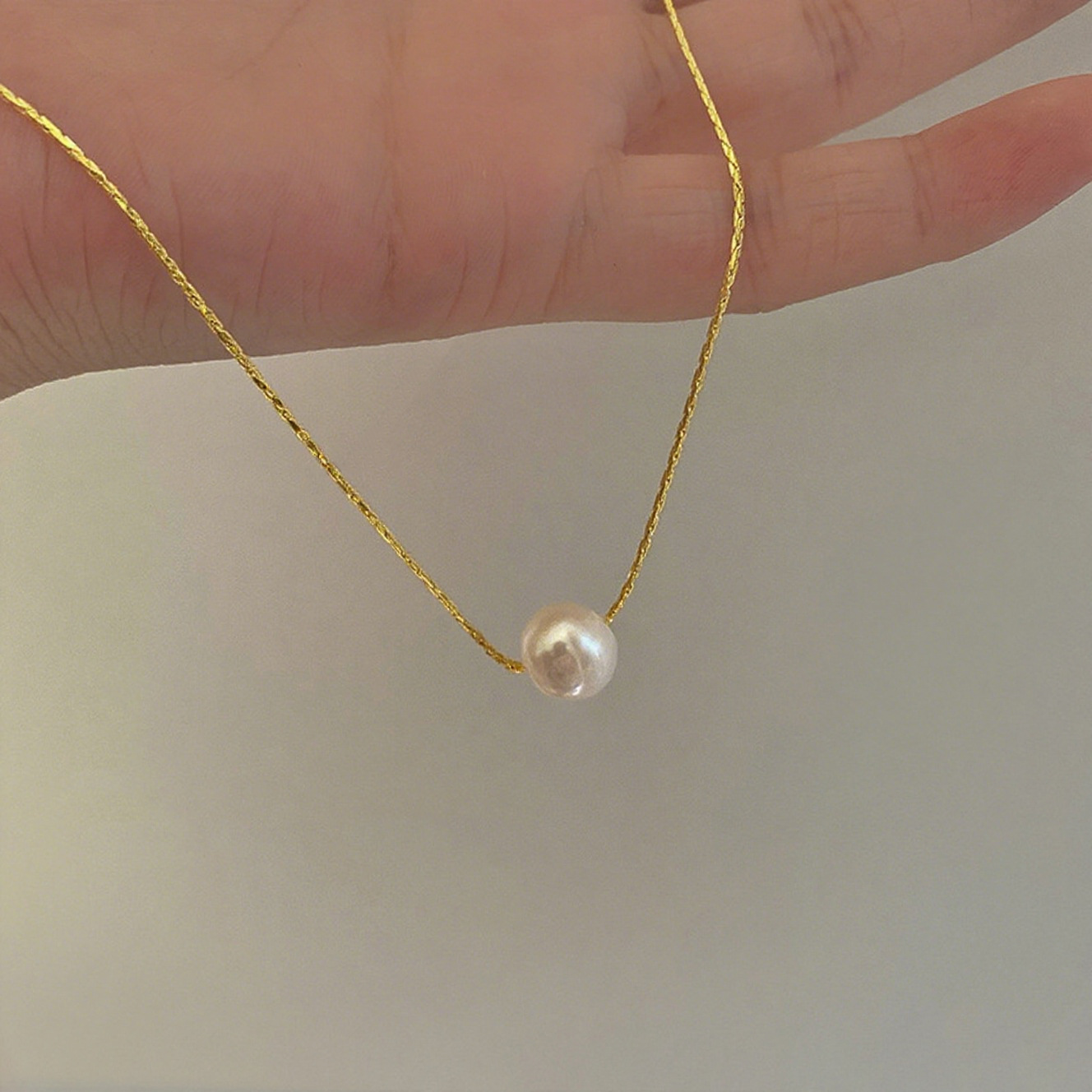 2:Golden 0089 (natural irregular pearls, please be careful when photographing)