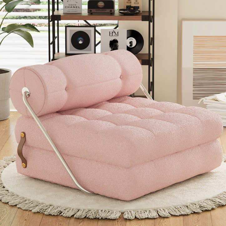 pink lamb wool [Width 100cm]