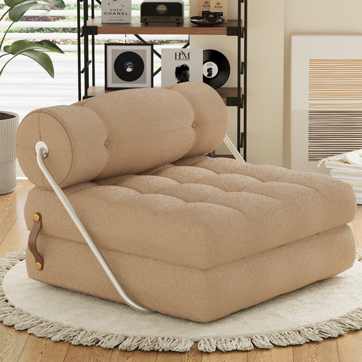 Coffee-brown lambskin wool [80cm wide]