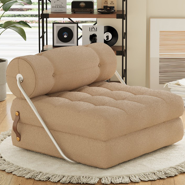 Coffee-brown lambskin wool [100cm wide]