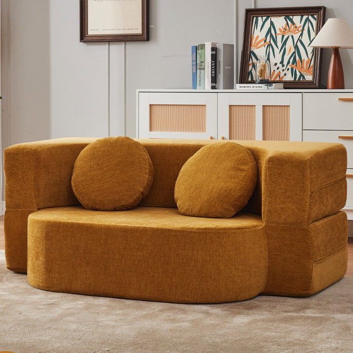 [woven fabric] ginger yellow