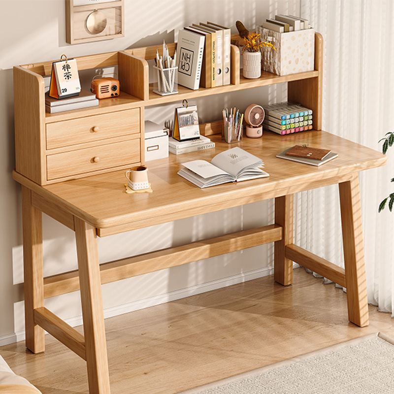 [solid wood table frame combination] log color 120*60*75cm