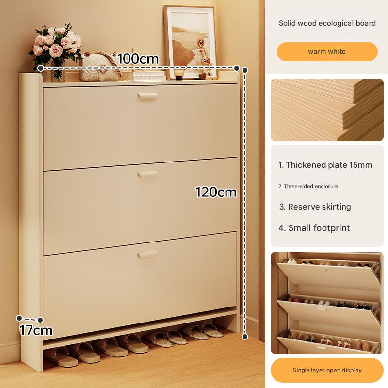 White E 100*17*120CM warm white - three dou